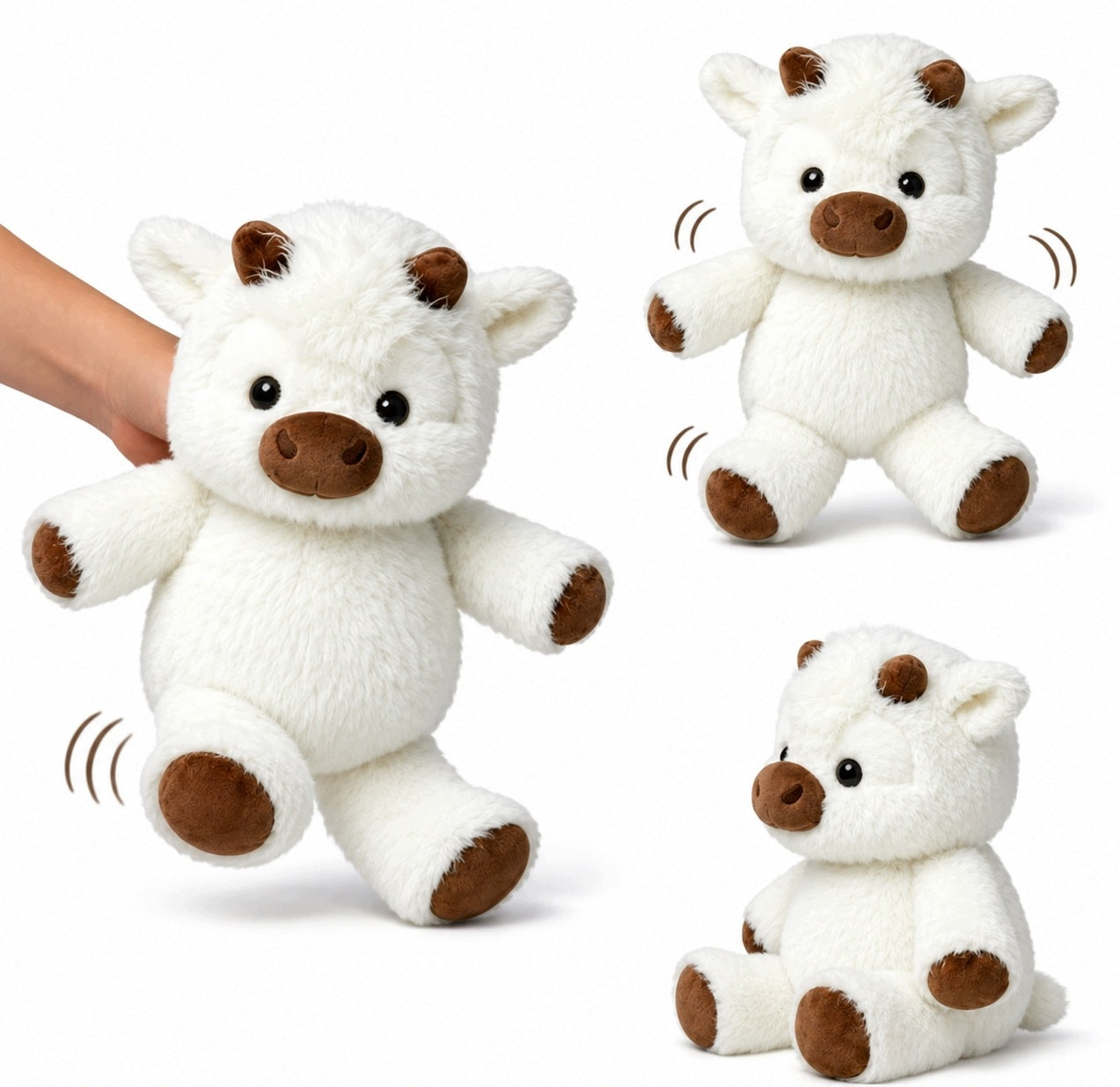 Running Plush Fudge 40CM Toy for Kids Movement Effect Packaging status original