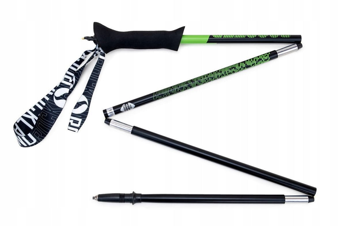 Running poles BOOSTER Carbon 120 cm Rockland Color black