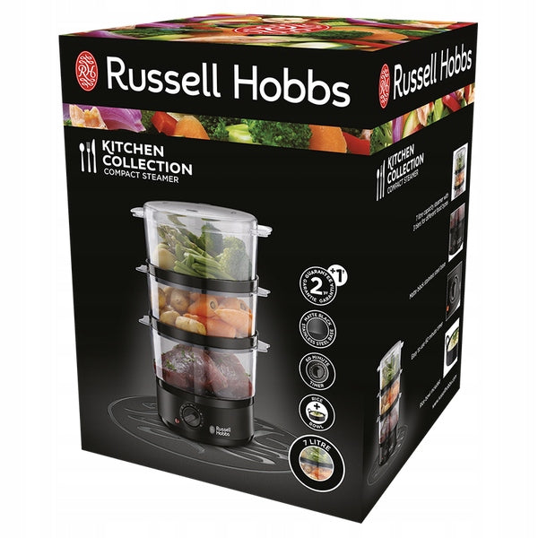 Russell Hobbs 26530-56 Compact Steamer Matte Black