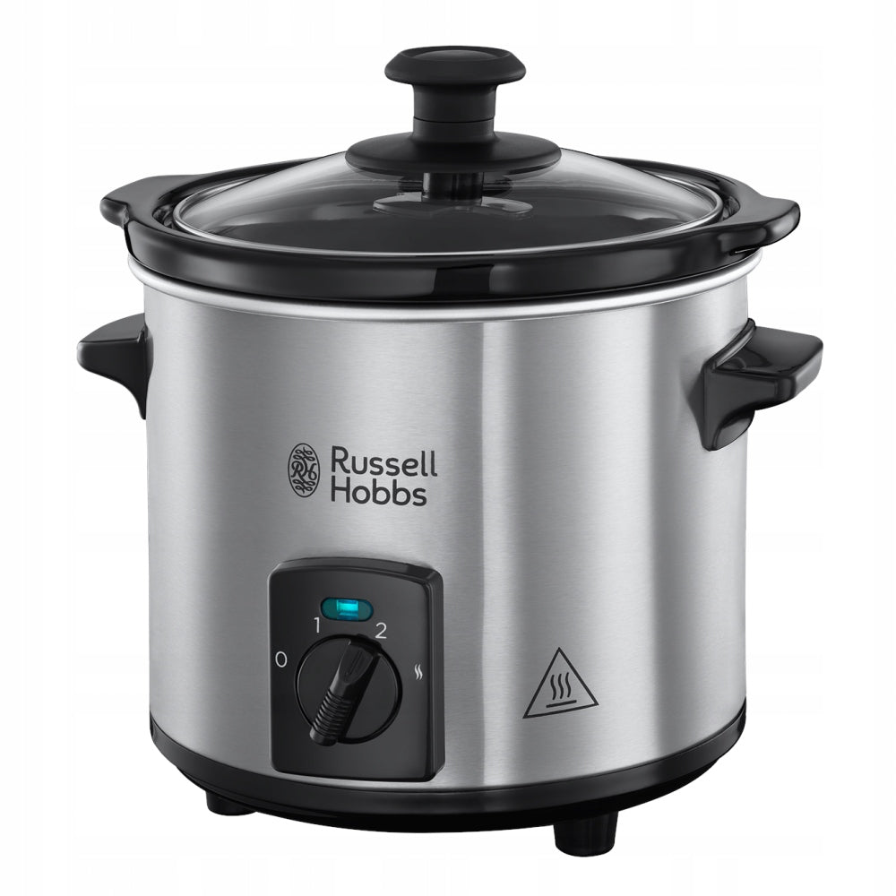 Russell Hobbs Slow Cooker 2L Stainless Steel 110W 3 settings