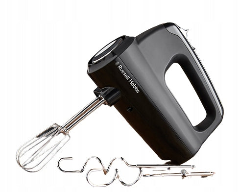 Russell Hobbs hand mixer Matte beaters hooks working modes + TURBO Packaging status original