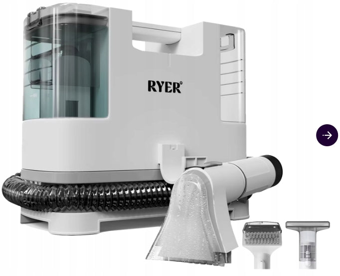 Ryer 400W 9000Pa Washing Vacuum Cleaner for Car Carpet Upholstery