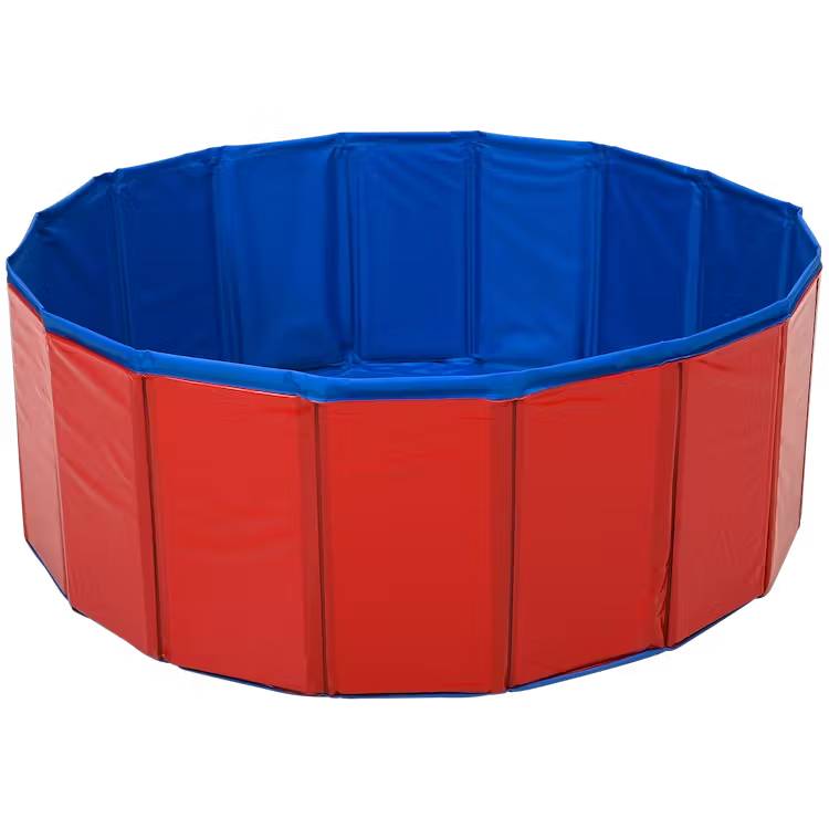 SAFE PORTABLE DOG POOL WITHOUT BLOWING DOG GIFT Packaging status original