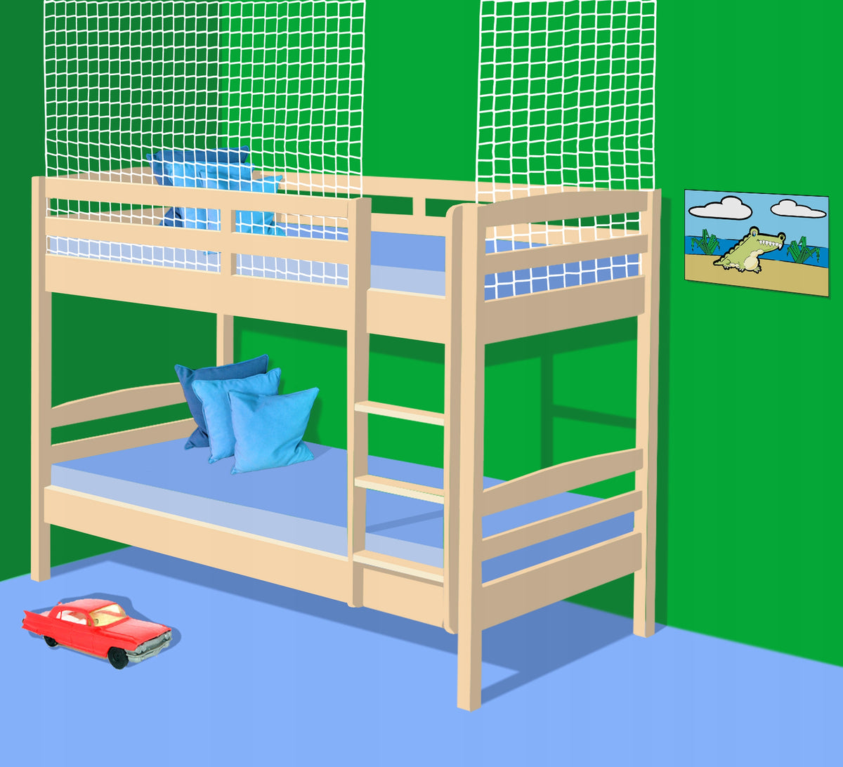 SAFETY NET FOR COTS WHITE Manufacturer code Siatka biała 5x5 - oplot - 1,1m x 2,5m