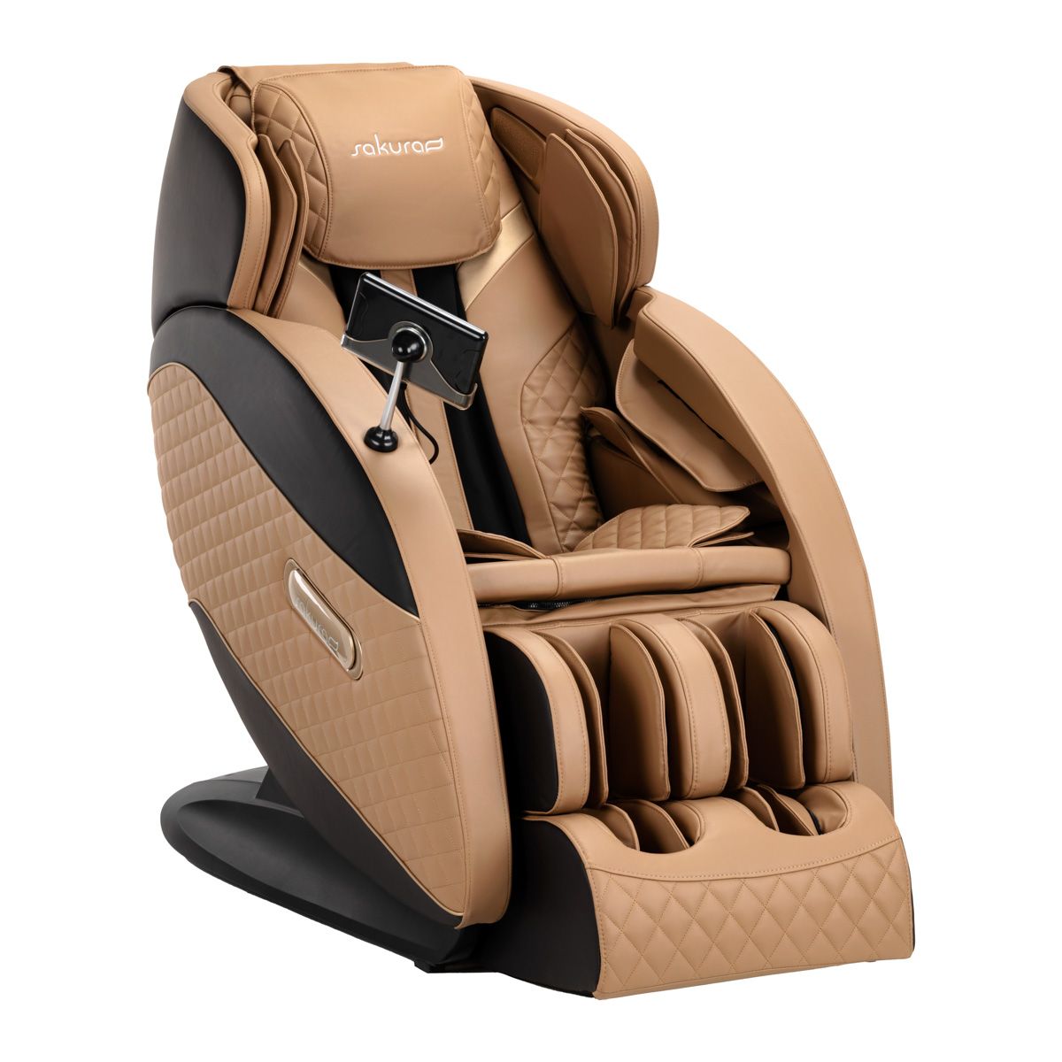 SAKURA MASSAGE CHAIR MASSAGER STANDARD BROWN MODES MUSIC