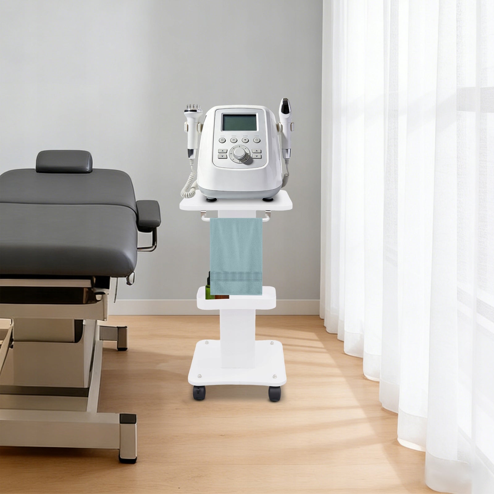 SALON TROLLEY MULTIFUNCTIONAL BEAUTY CART WITH 4 WHEELS 35*38*68CM Manufacturer code HP-WMTZXL-249