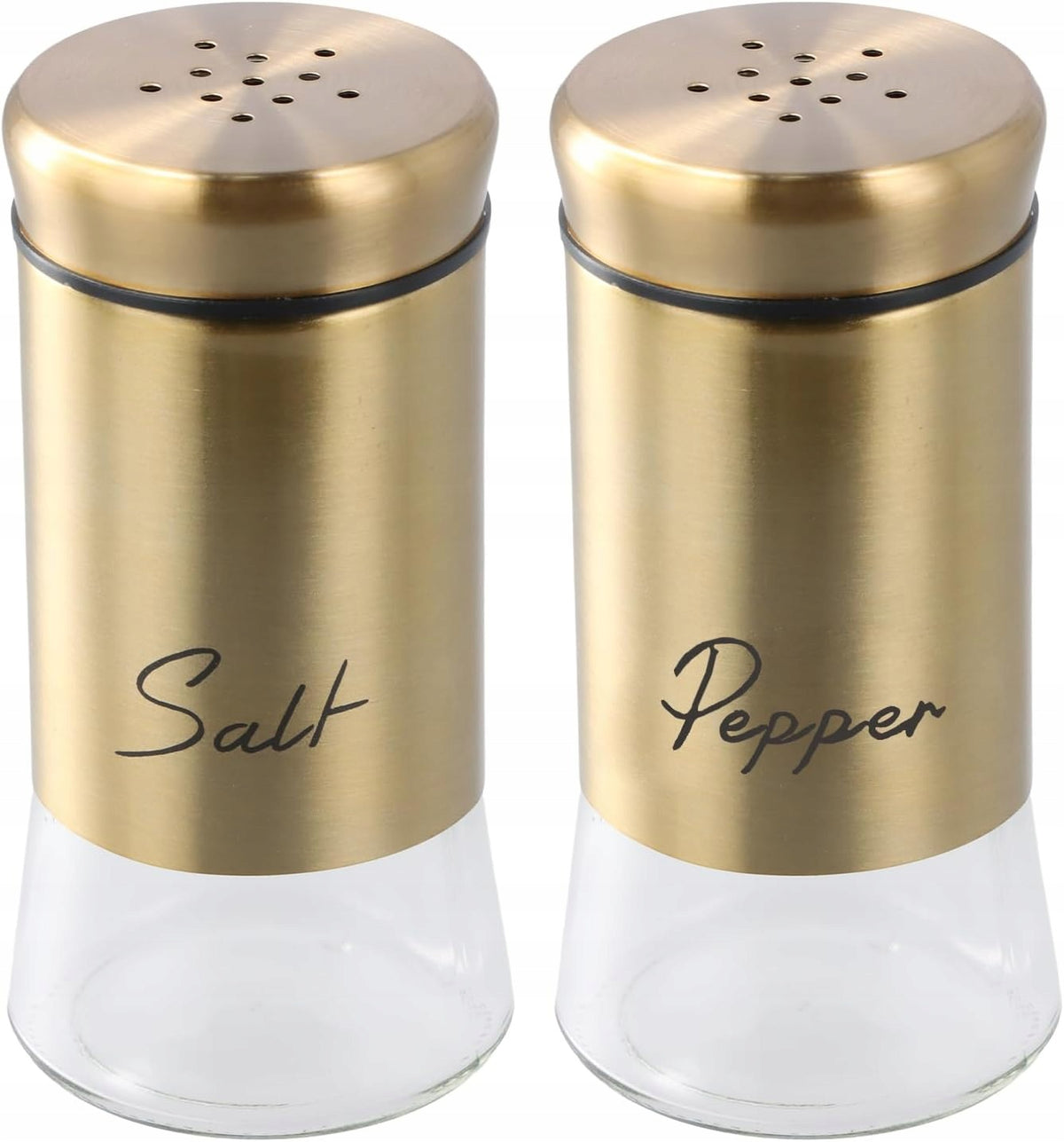 SALT SHAKER PEPPER SHAKER 150ML FOR KITCHEN SPICES SET OF 2PCS