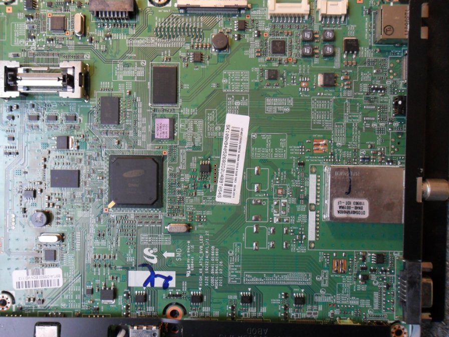 SAMSUNG BN41-01660B BN41-01605A NAND K9GAG08U0E Manufacturer code K9GAG08U0ESCB0