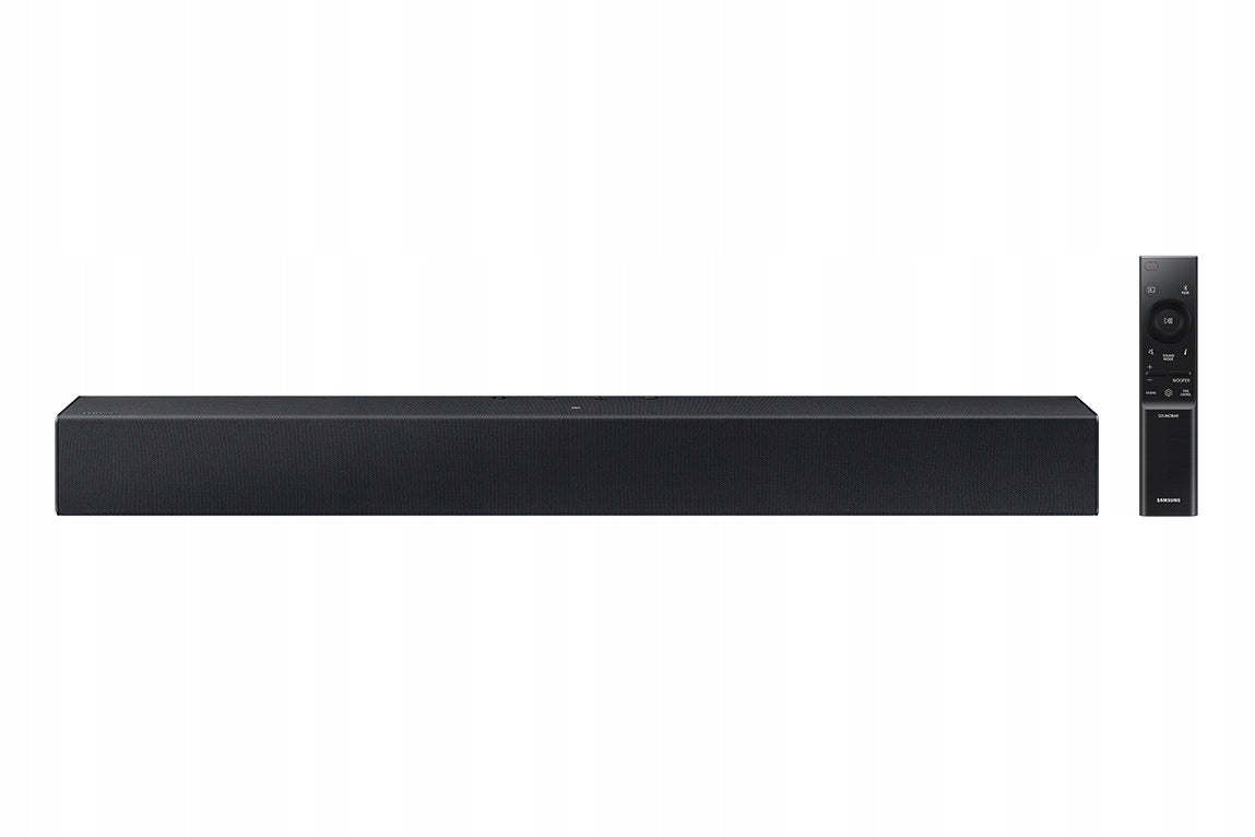 SAMSUNG HW-C400 MULTIMEDIA SOUNDBAR 40W 2.0 BLUETOOTH NFC USB MP3 REMOTE CONTROL Color black