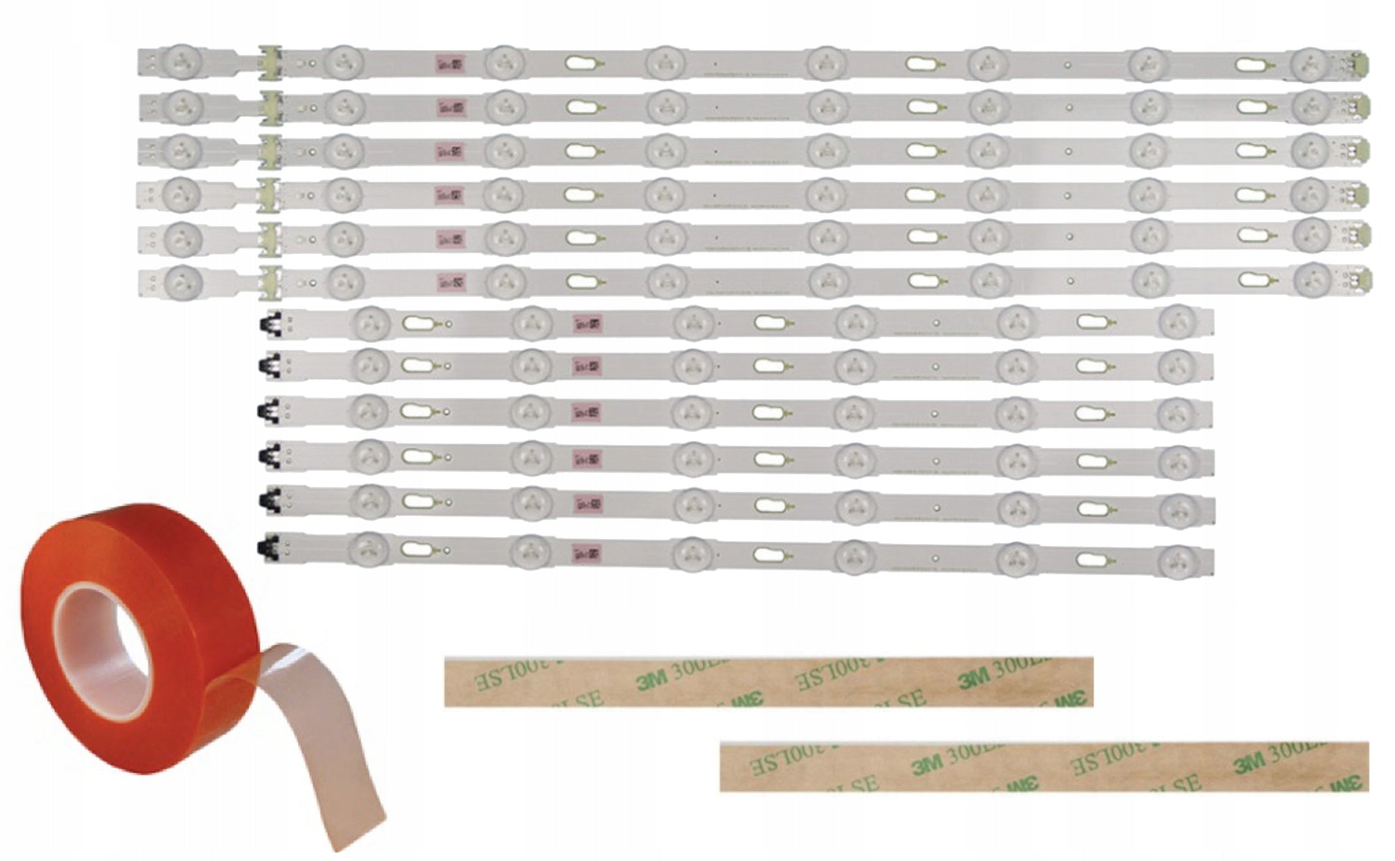 SAMSUNG LED STRIPS 55 UE55MU6102K UE55MU6100 V5DU-550DCA-R1 V5DU-550DCB-R1