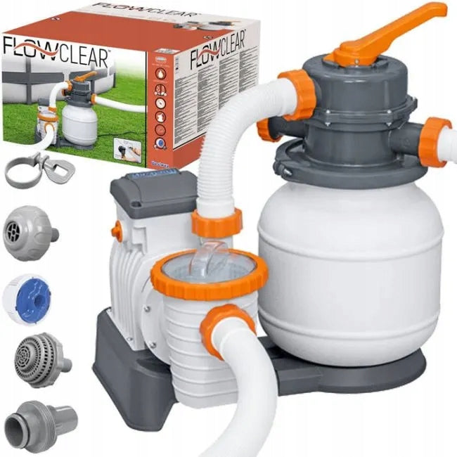 SAND PUMP FOR POOL BESTWAY 58497 5678L/H FILTER SAND TIMER