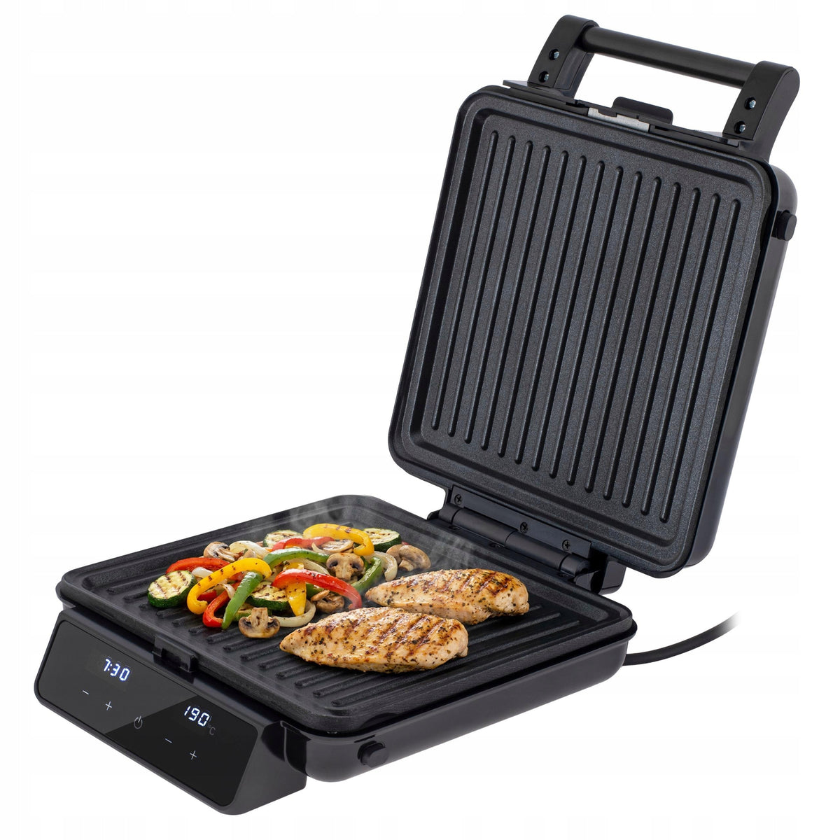 SANDWICH TOASTER 4in1 ELECTRIC GRILL PANINI WAFFLE IRON SANDWICH 2200W Packaging status original