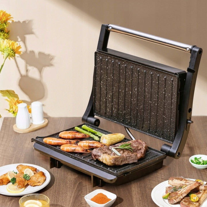 SANDWICH TOASTER GRILL PANINI 1000IN 3IN1 NON-STICK Manufacturer code B30202J4M