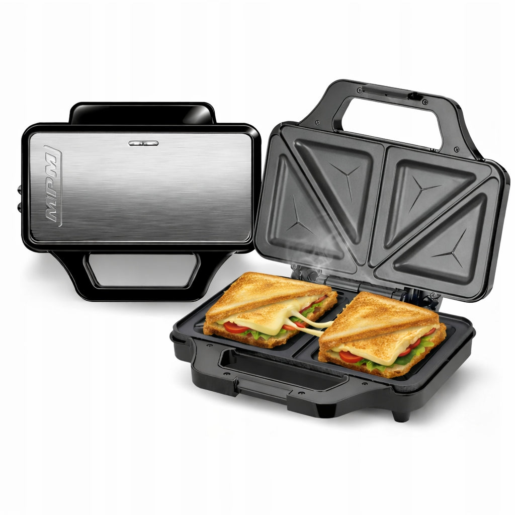 SANDWICH TOASTER MPM MOP-45M TOASTER SANDWICH INOX STRONG 900W NON-STICK