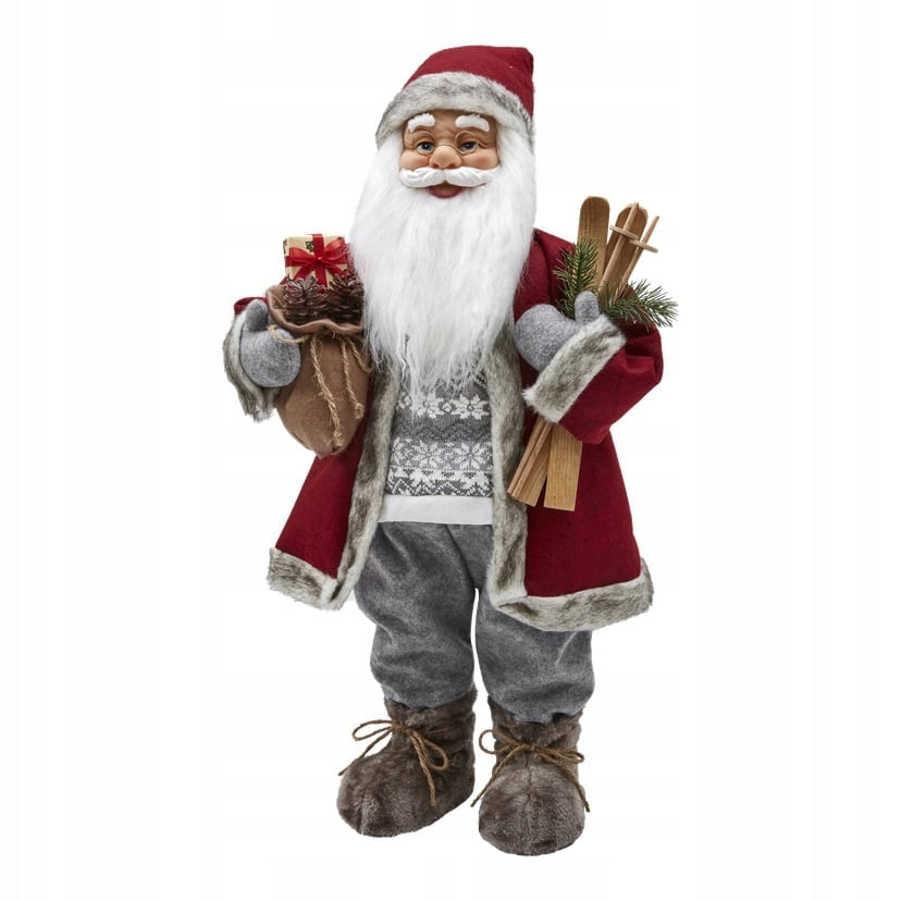 SANTA CLAUS CHRISTMAS FIGURINE LARGE 81 CM
