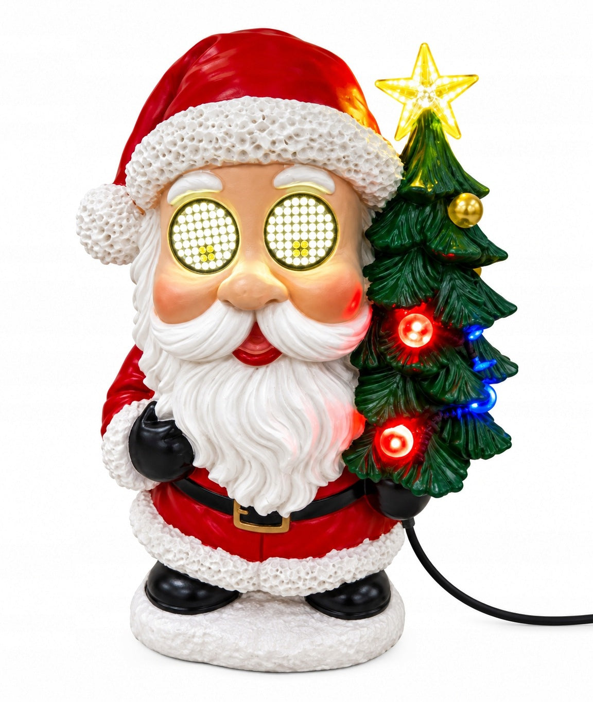 SANTA CLAUS LED LIGHT FIGURE 40cm FOR CHRISTMAS 40 cm
