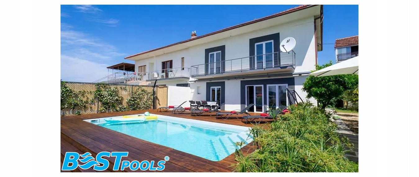 SANTORINI SWIMMING POOL 7.0x3.0x1.55 MANUFACTURER BESTPOOLS Brand no brand