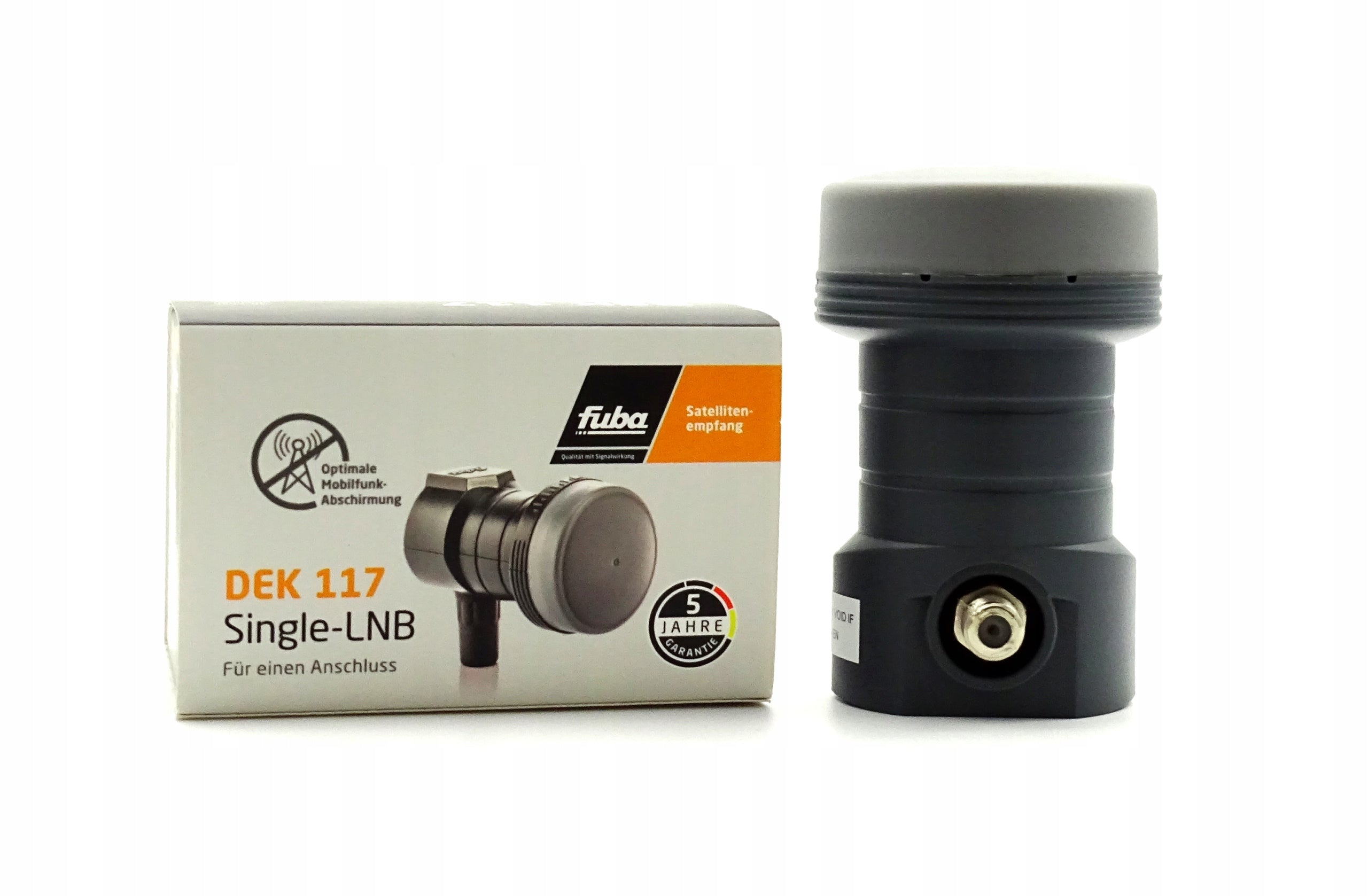 SAT Converter Single 4K UHD FUBA DEK 117 LTE