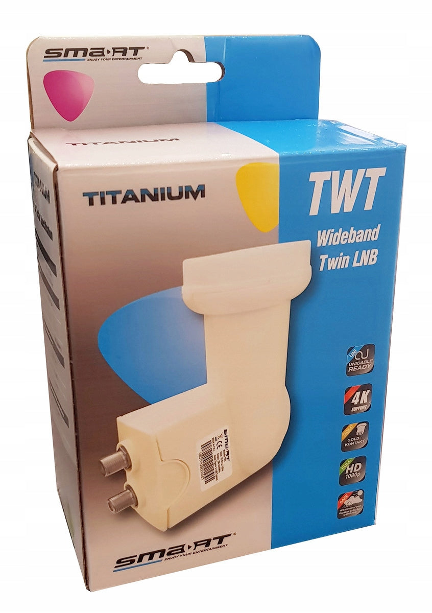 SAT LNB WideBand SMART Titanium TWT H+V Converter