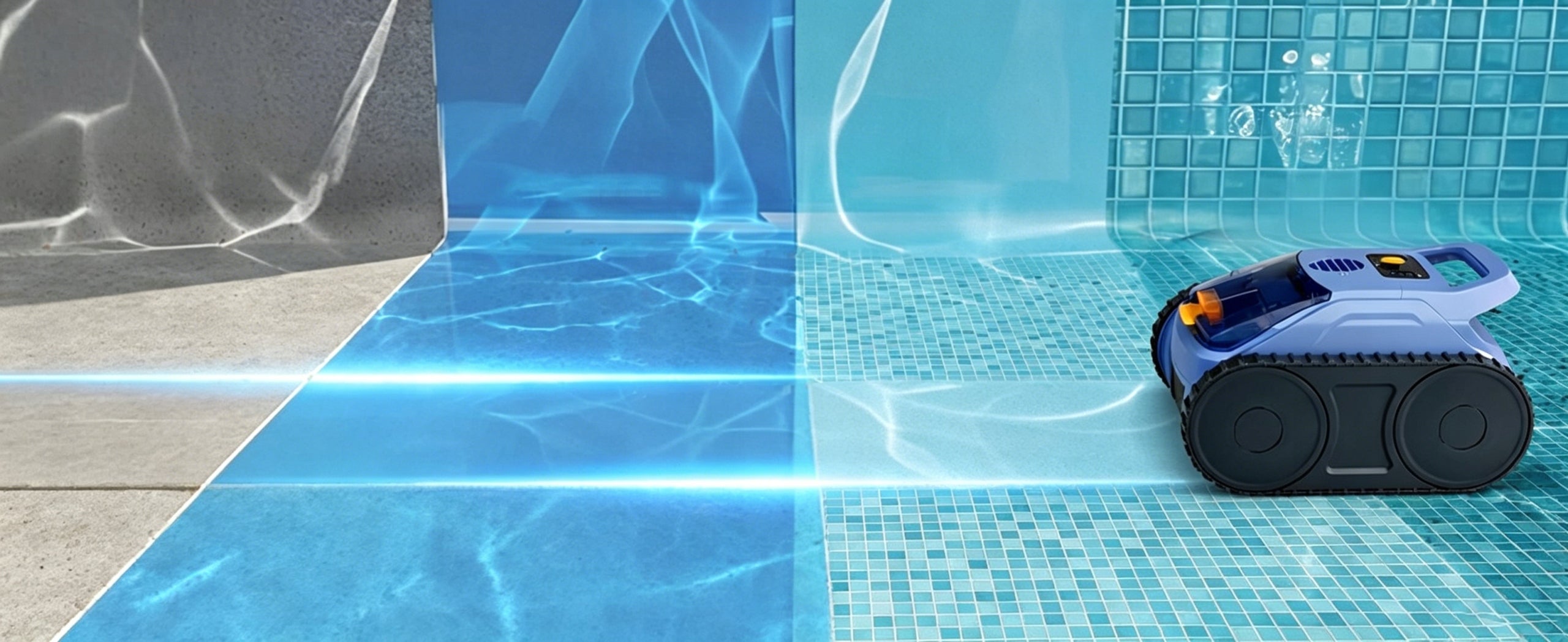 SAT20 PRO pool robot wireless pool robot 200m² 180min Power 180 W