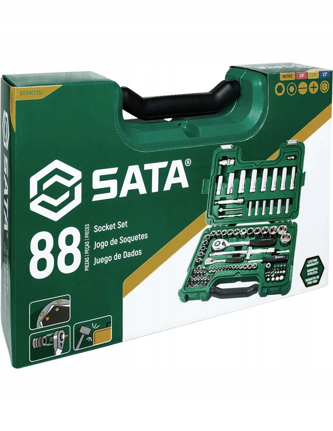 SATA TOOL SET XXL SET IN CASE 86CZ Manufacturer code 09013