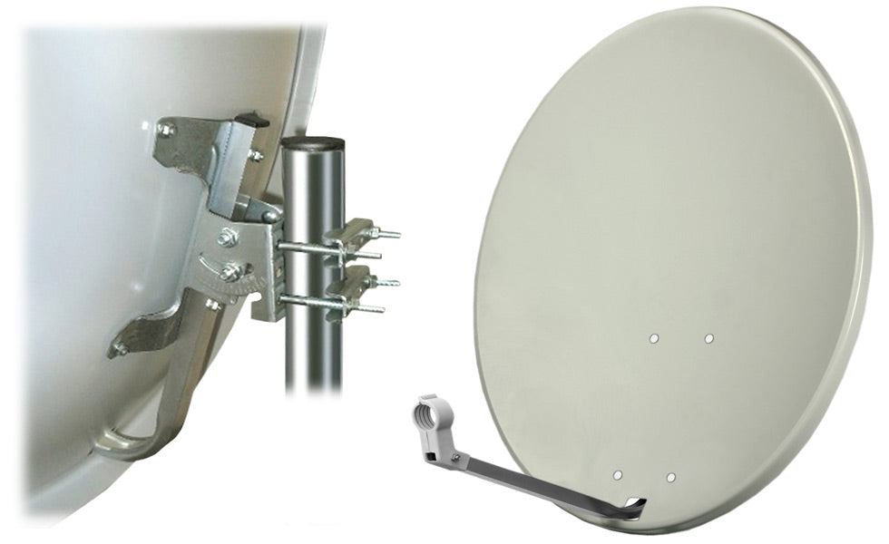 SATELLITE ANTENNA, CANOPY 90 cm CORAB ... white