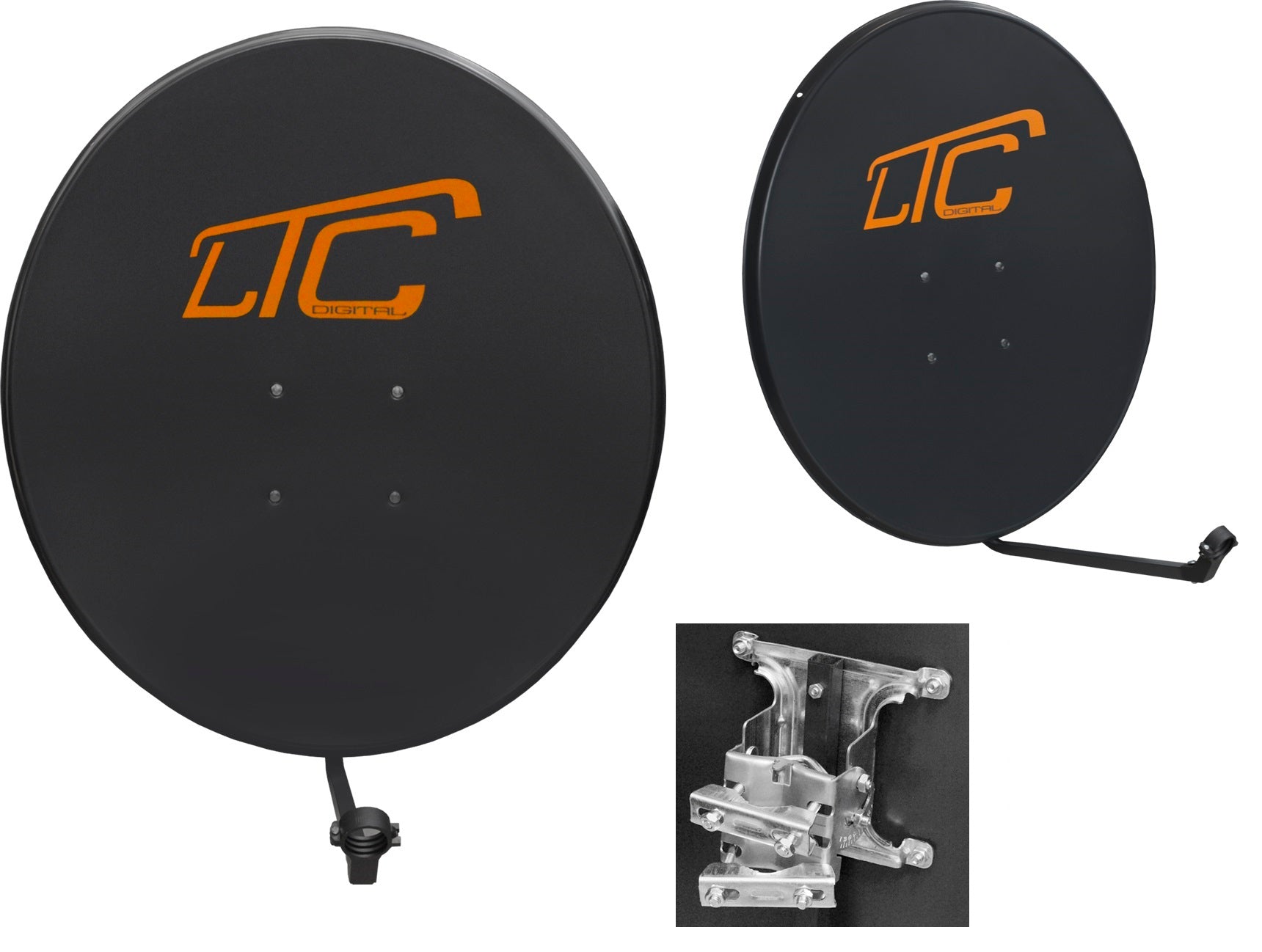 SATELLITE CANOPY ANTENNA LTC 110 GRAPHITE HD