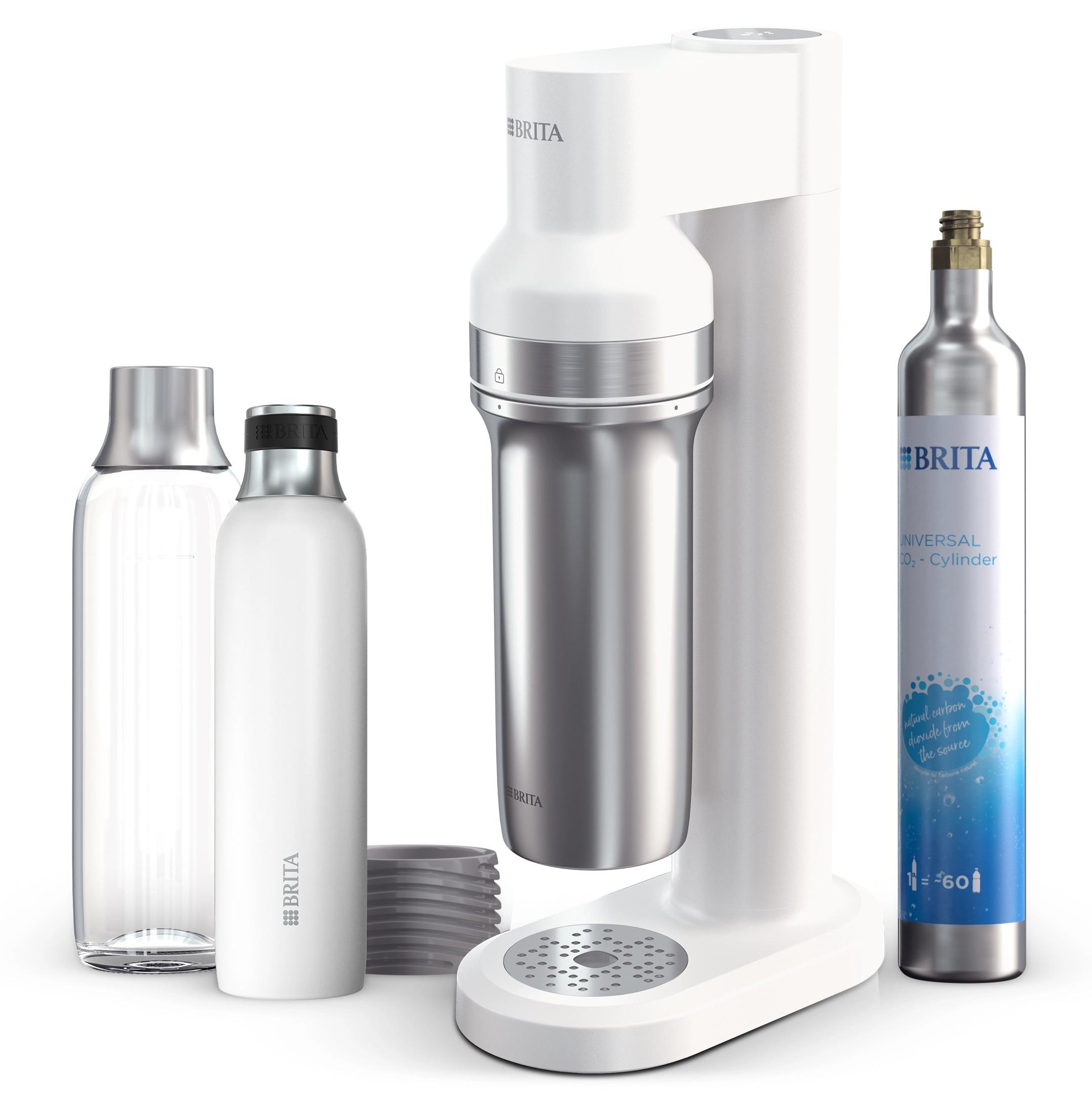 SATURATOR BRITA Soda Trio white