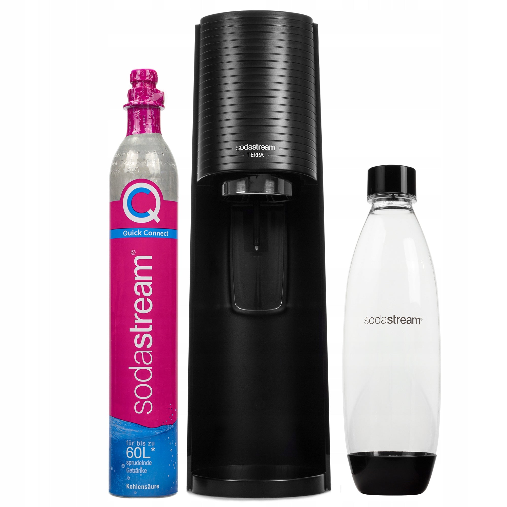 SATURATOR SODA STREAM TERRA FOR WATER BOTTLE SIPHON