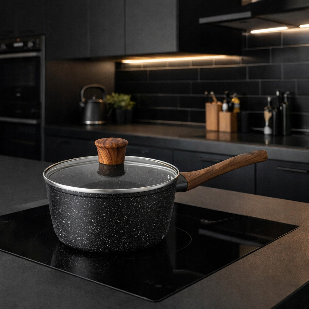 SAUCEPAN POT STEEL SAUCEPAN HR196-1 TRADITIONAL 2,9L Packaging status original