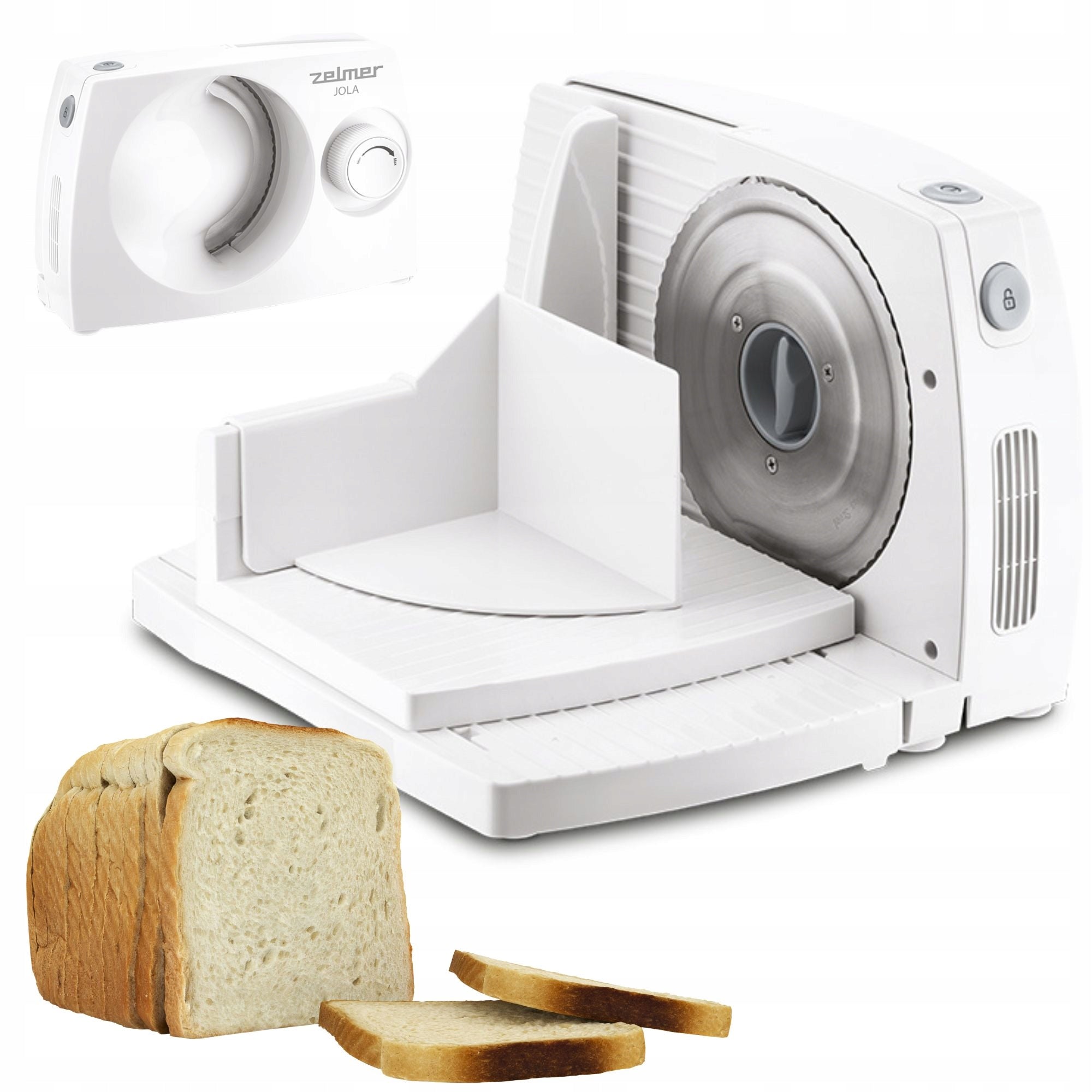 SAUSAGE BREAD SLICER ZELMER ZFS1016 JOLA 150W