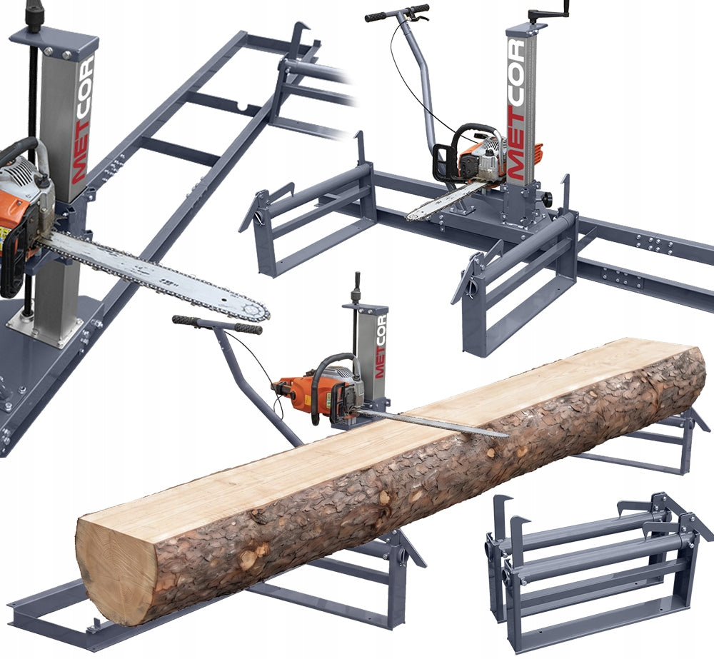 SAW BLADE ATTACHMENT FOR COMBUSTION SAW MOBILE SAWMILL FOR BOARDS GUIDE 4M