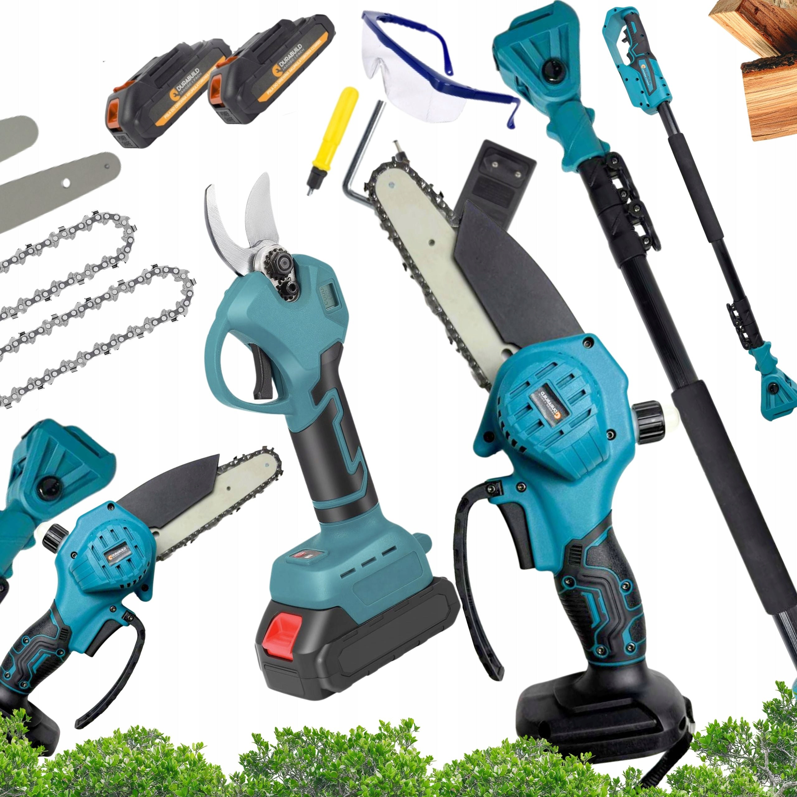 SAW ELECTRIC PRUNING SHEAR ROTARY BOOM 200CM GARDEN SET 800W
