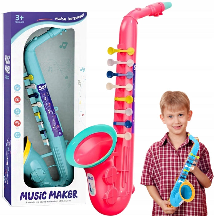 SAXOPHONE TO PLAY TOY INTRUMENT TRUMPET FOR CHILDREN