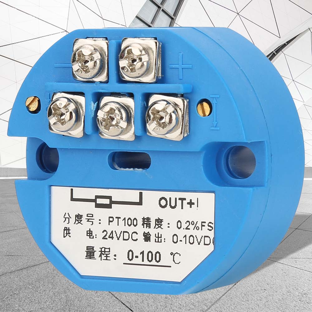 SBWZ PT100 TEMPERATURE TRANSDUCER DC24V + 1m SENSOR Brand no brand