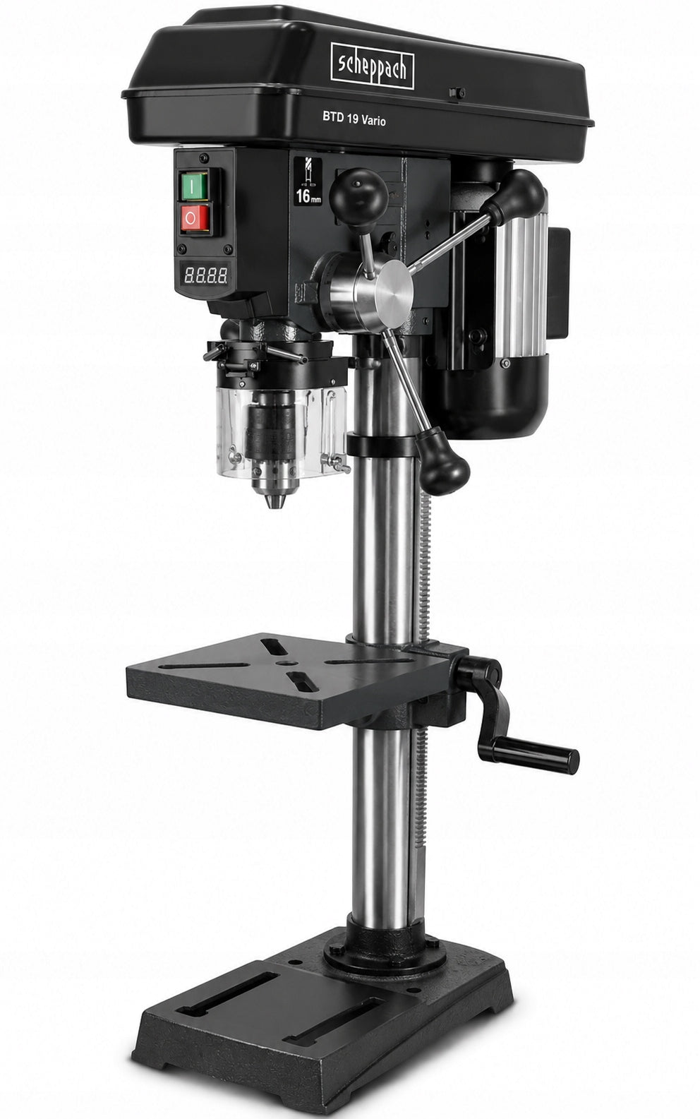 SCHEPPACH DP19 VARIO TABLE DRILL 550W 1-13mm INDUCTION MOTOR Manufacturer code DP19Vario