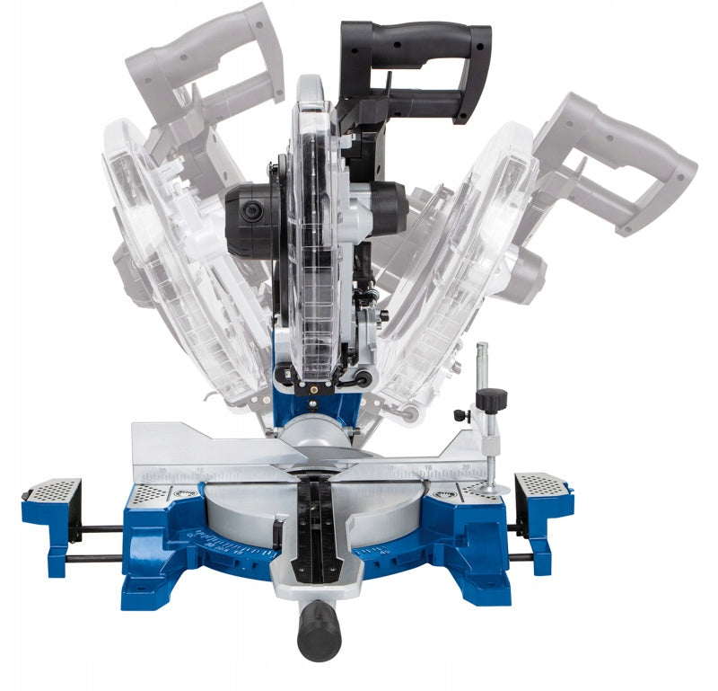 SCHEPPACH MITER SAW WITH FEED HM140L 2000W 305MM 2 X DISC Packaging status original