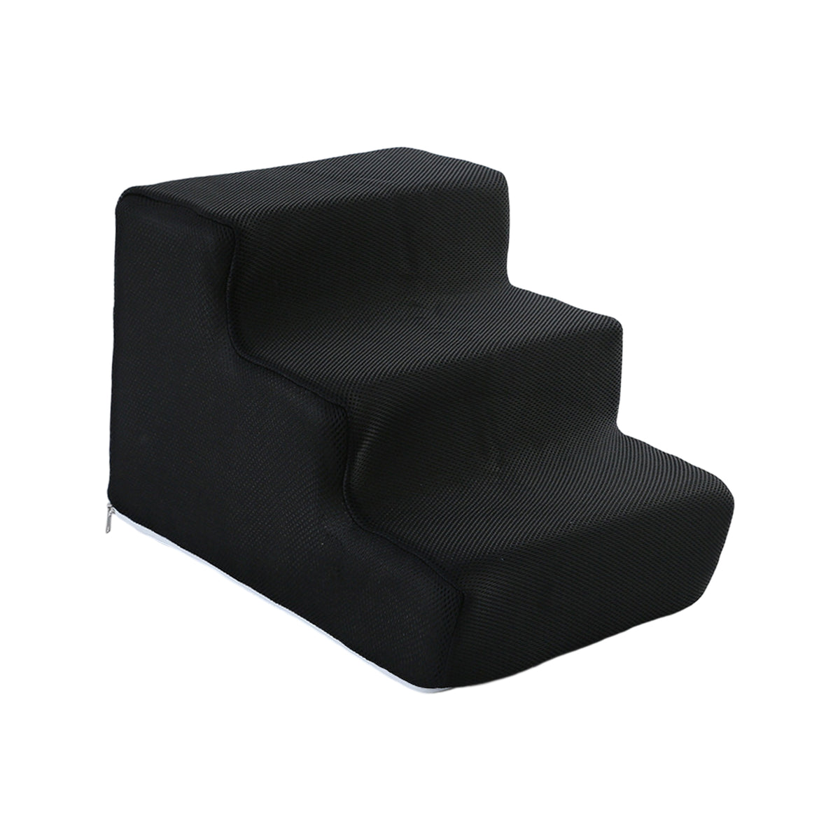 SCHODKI DLA PSA SCHODY RAMPA PODEST 3 STOPNIE 30CM CZARNY
