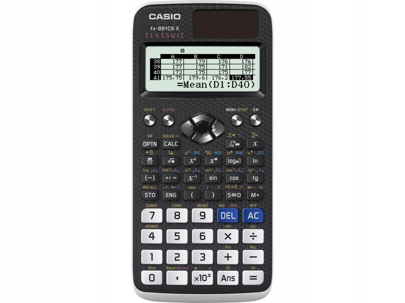SCIENTIFIC CALCULATOR CASIO FOR MATURA DIGITAL LCD DISPLAY Polish Batteries included yes
