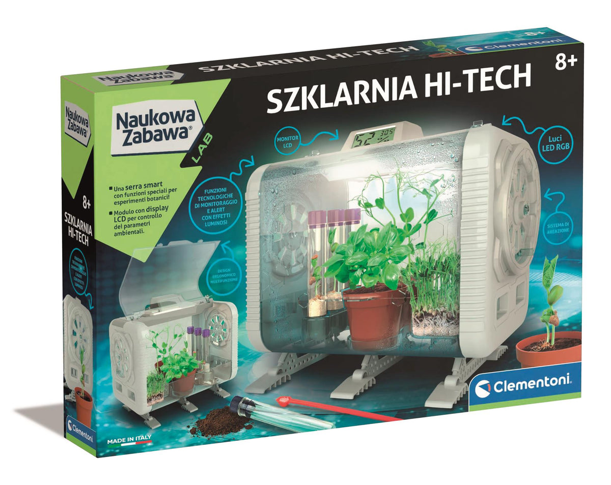 SCIENTIFIC FUN GREENHOUSE HI-TECH CLEMENTONI 50915