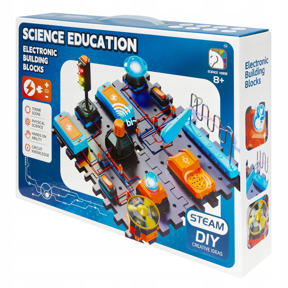 SCIENTIST ELECTRONICS LABORATORY FOR CHILDREN EDUCATIONAL KIT FOR CHILDREN Packaging status original
