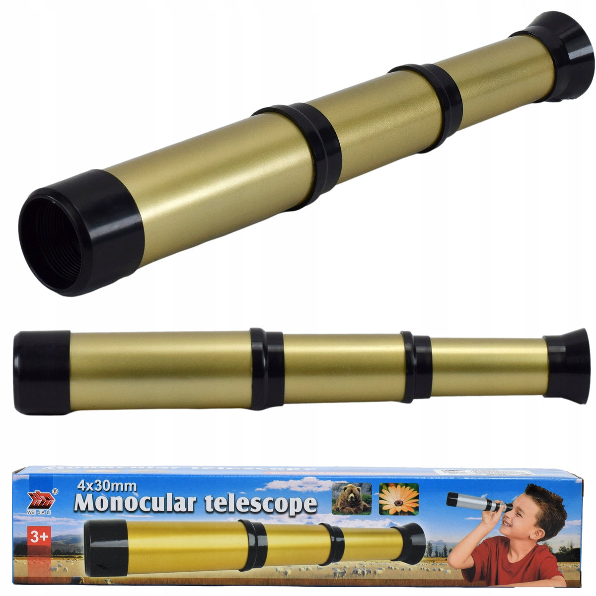SCOPE FOR CHILDREN MONOCULAR TELESCOPE LENS PIRATE TELESCOPE TOY