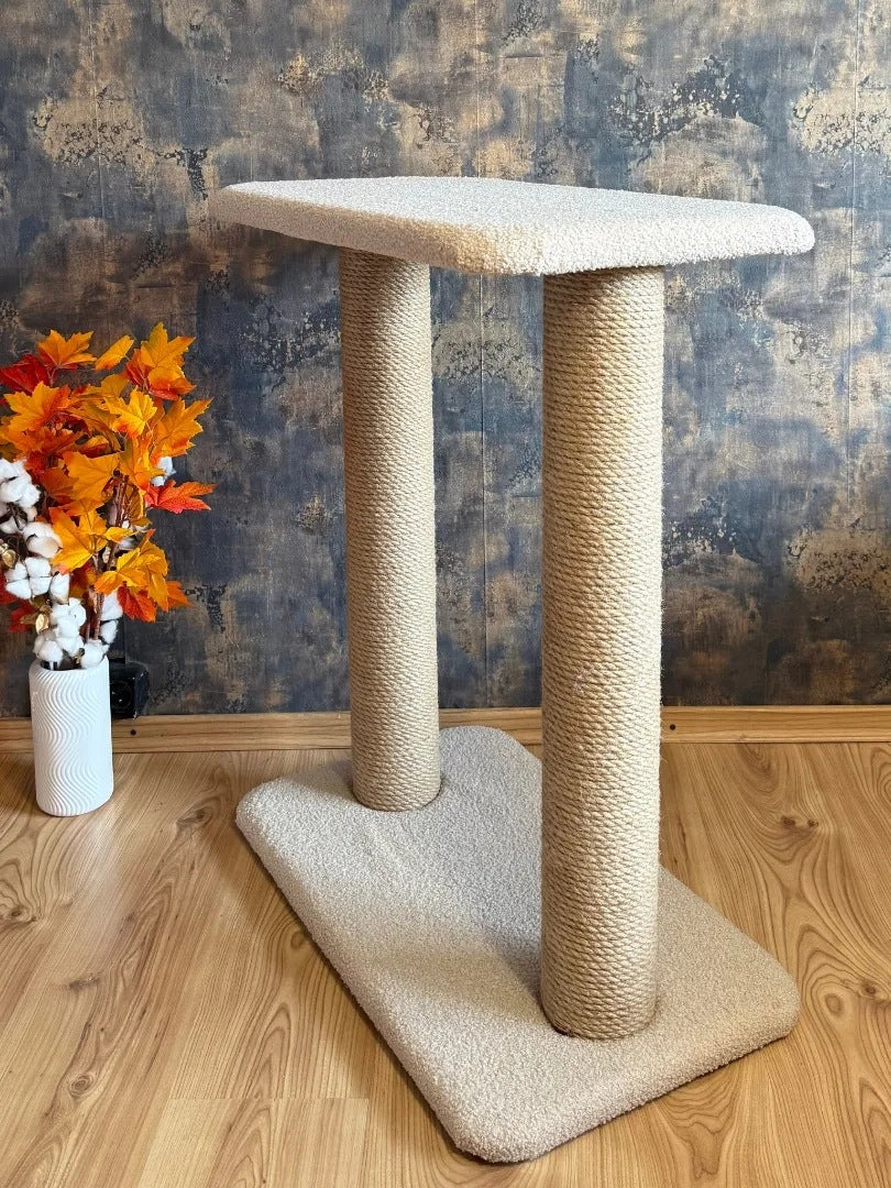 SCRATCHER FOR BIG CAT MAINE COON HIGH 78x40 CM BED POST "Atlas" Manufacturer code ATLAS-70X40-BK