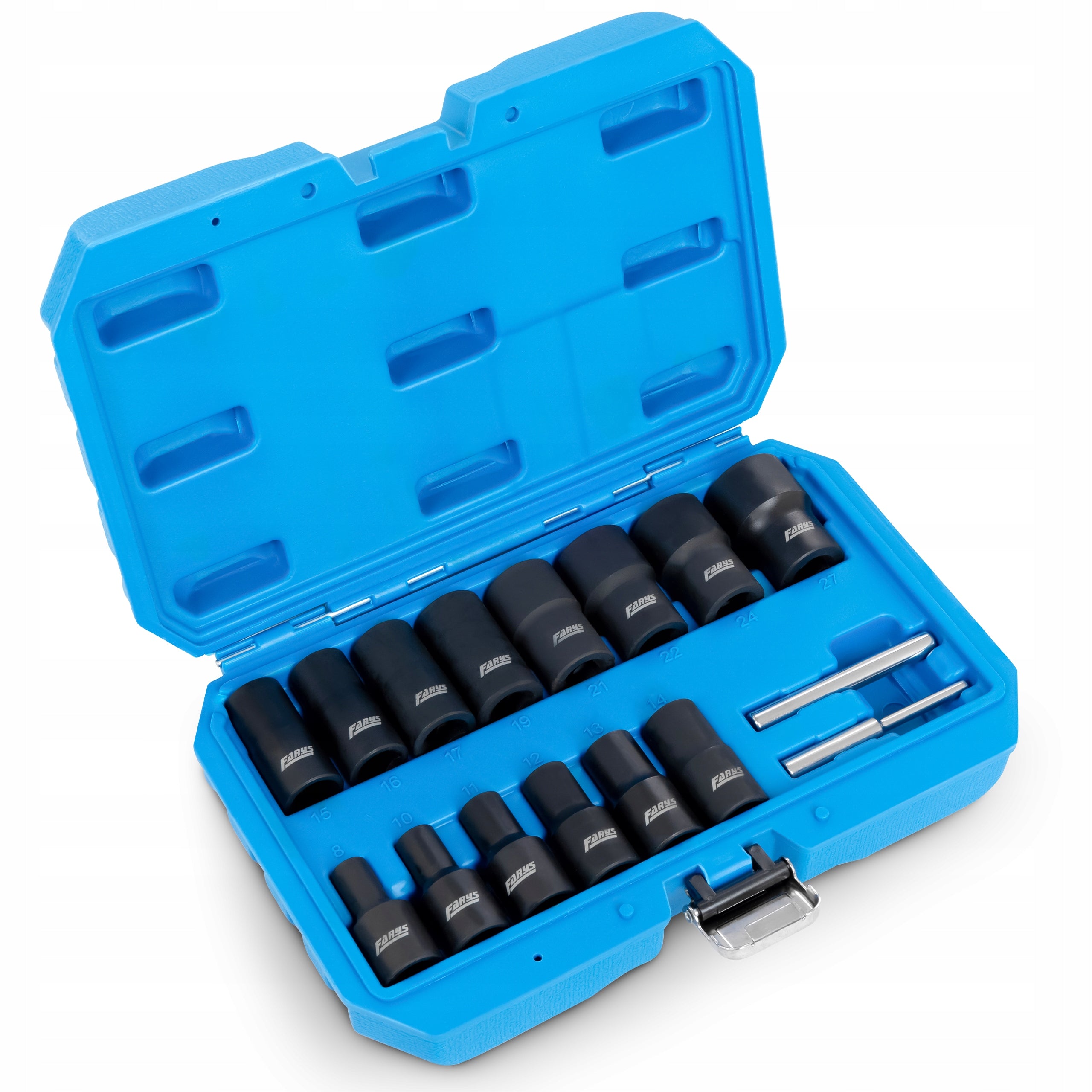SCREWDRIVERS FOR MACHINED BROKEN SCREWS 1/2" - 16el. FR2402 Brand Farys