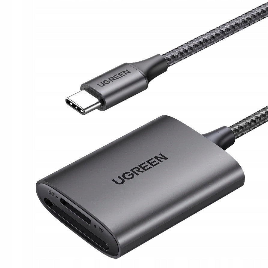 SD/TF card reader Ugreen CM401 USB C 5Gb/s - grey