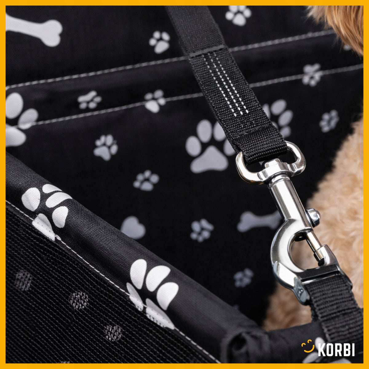 SEAT TRANSPORTER MAT FOR CAR PROTECTIVE WATERPROOF FOR DOG Manufacturer code Korbi TRANSPORTER DO AUTA DLA PSA KOTA TORBA