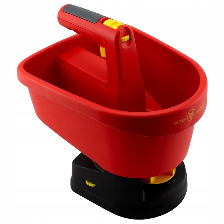 SEED DRILL AUTOMATIC SALT FERTILIZER SEED SPREADER Power supply rechargeable battery