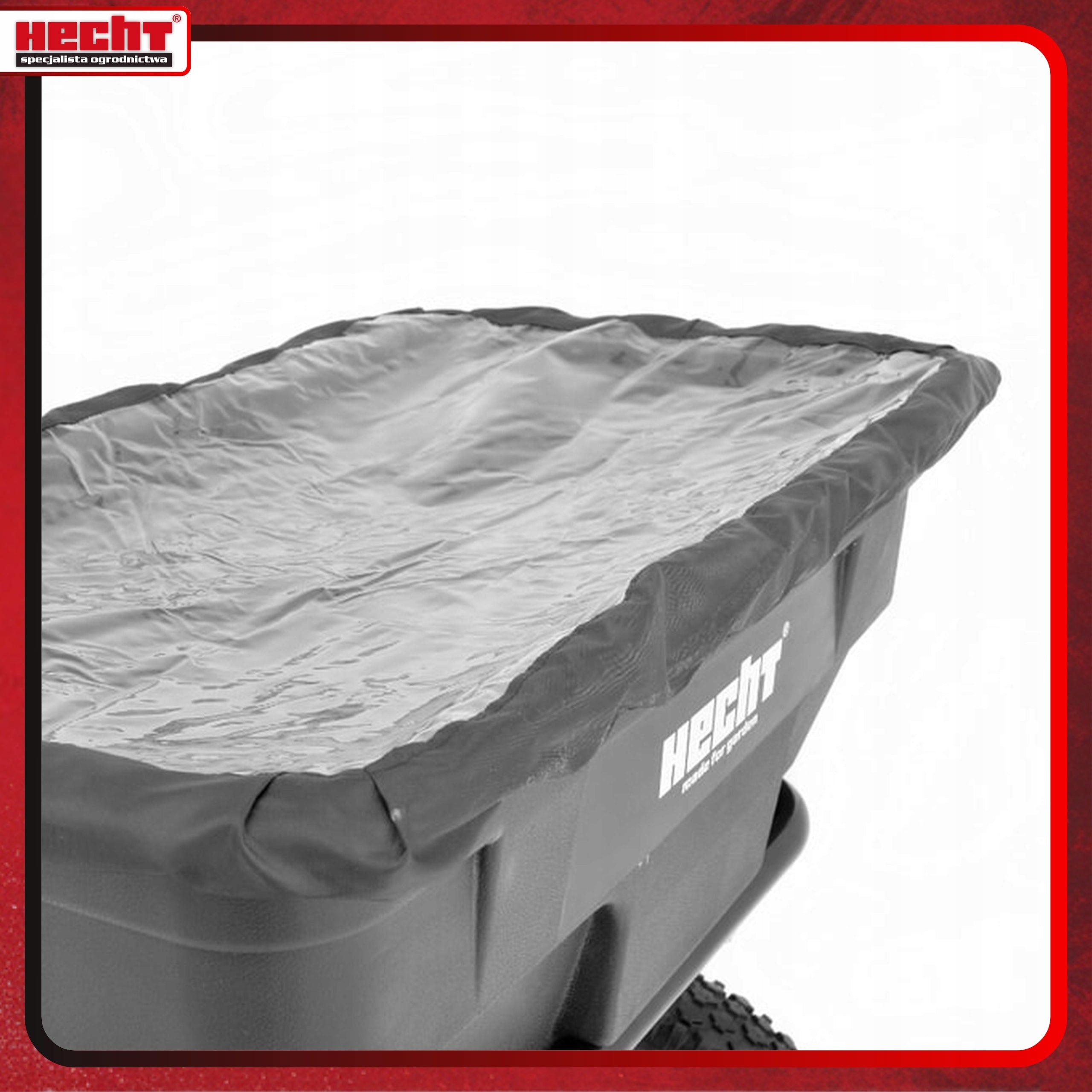 SEED DRILL SALT SEED SPREADER HECHT 256 SPREAD ADJUSTMENT 60L Power supply handheld