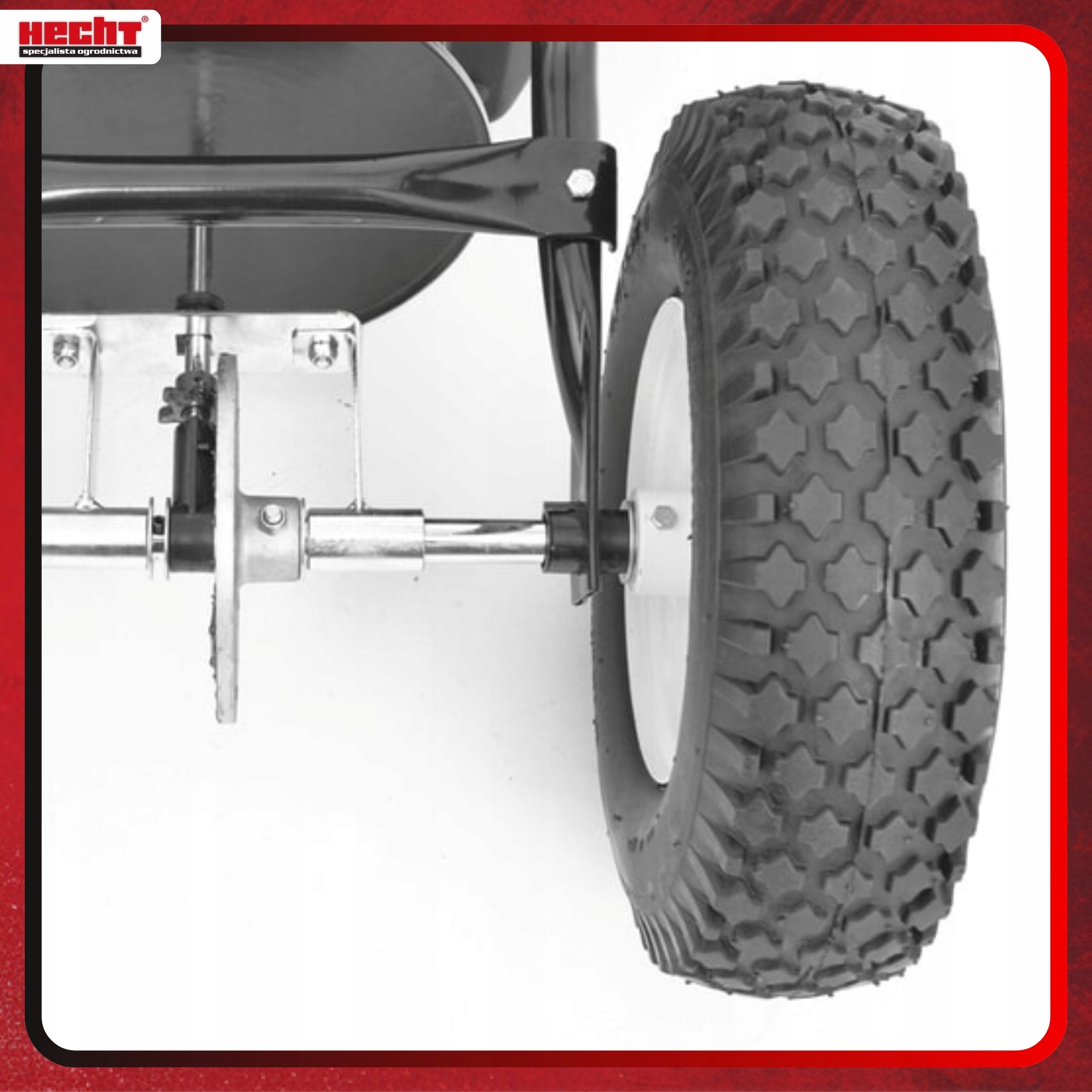 SEED SPREADER HECHT HECHT 229 50KG / 29 LITRES Tool weight 11 kg