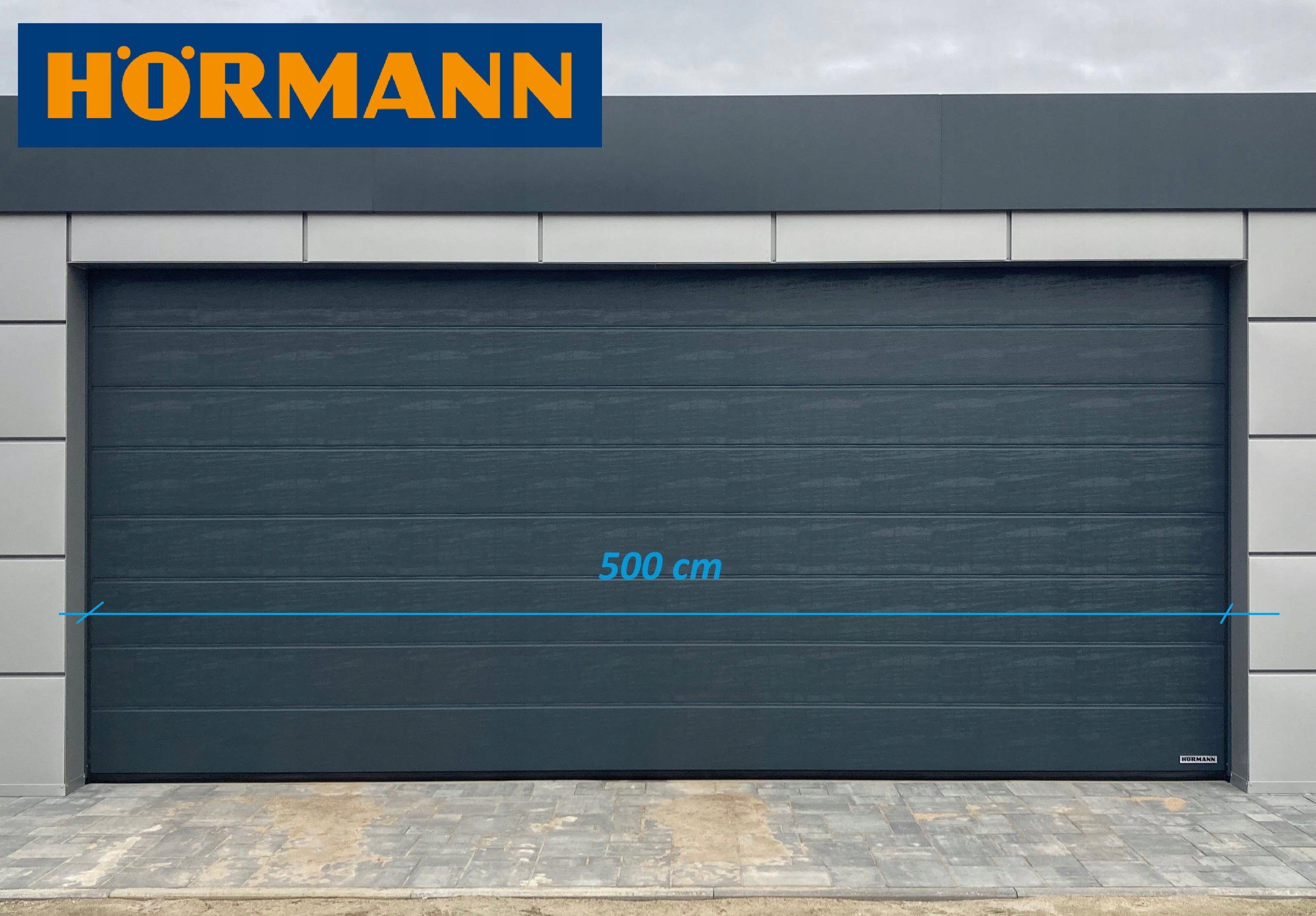 SEGMENTED GARAGE DOOR HORMANN 5m
